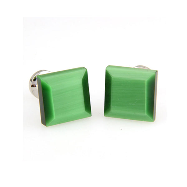 Cateye Glass Cufflinks