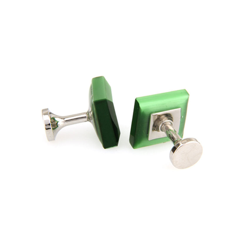 Cateye Glass Cufflinks