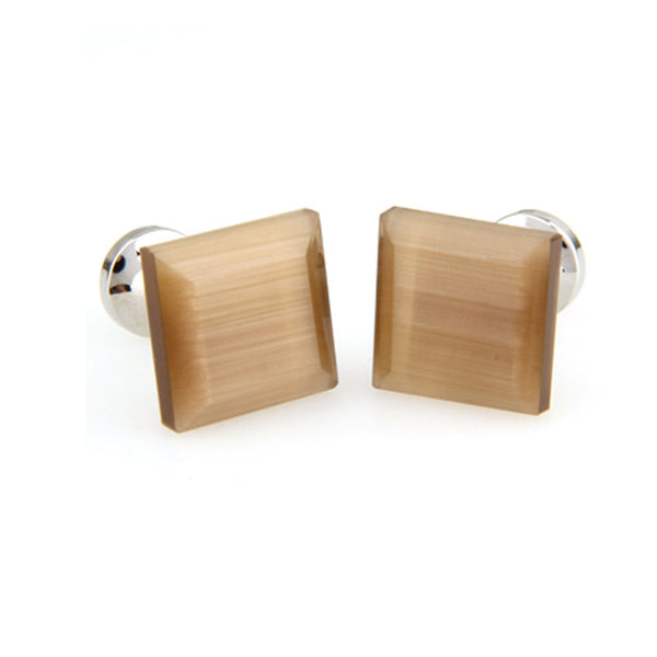 Cateye Glass Cufflinks