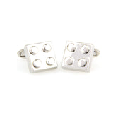 Plain Colour Metal Cufflinks