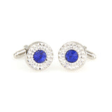 Crystal Zircon Cufflinks