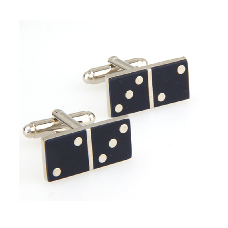 Movies Gambling Enamel Dropping Glue Cufflinks