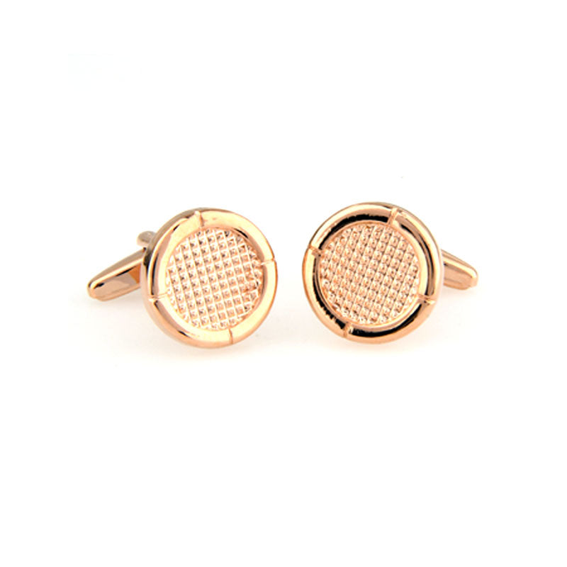 Plain Colour Metal Cufflinks