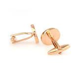 Plain Colour Metal Cufflinks