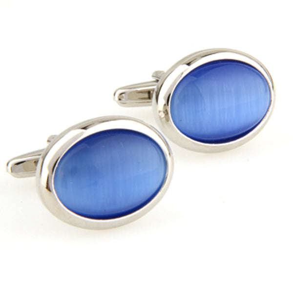 Cateye Glass Cufflinks