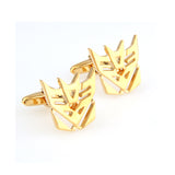 Interesting Skull Plain Colour Metal Cufflinks