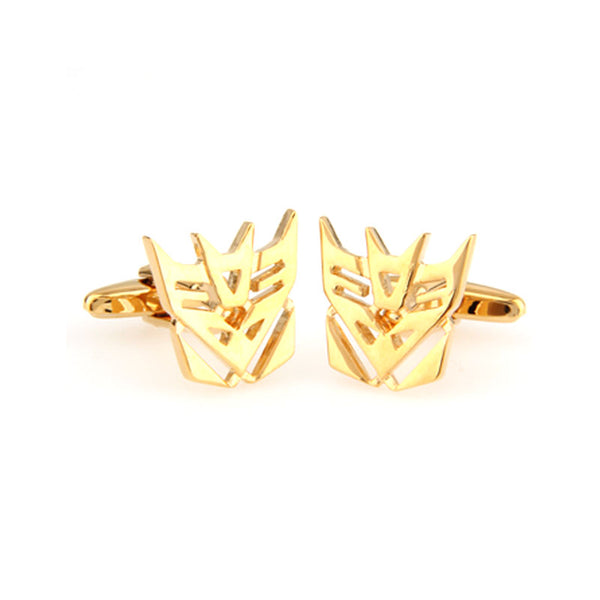 Interesting Skull Plain Colour Metal Cufflinks