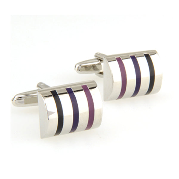 Enamel Dropping Glue Cufflinks