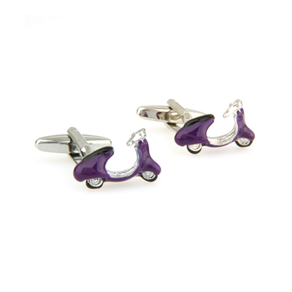 Car Logo Traffic Enamel Dropping Glue Cufflinks