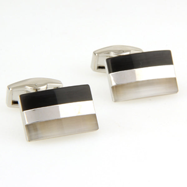Cateye Glass Cufflinks