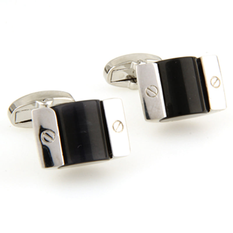 Cateye Glass Cufflinks