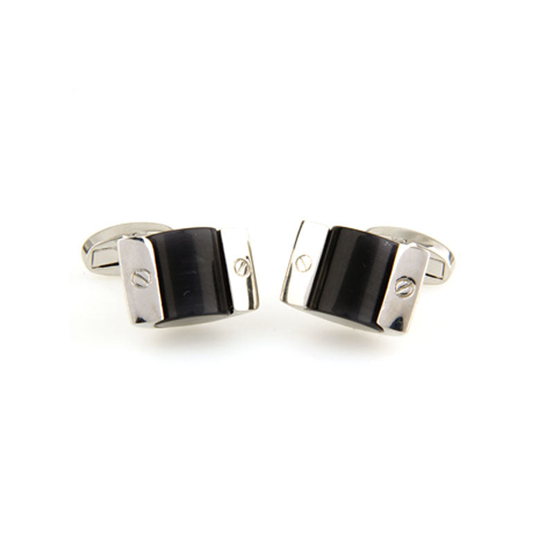 Cateye Glass Cufflinks