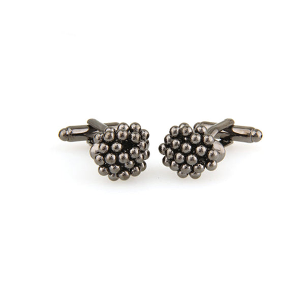 Vegetable Fruit Plain Colour Metal Cufflinks