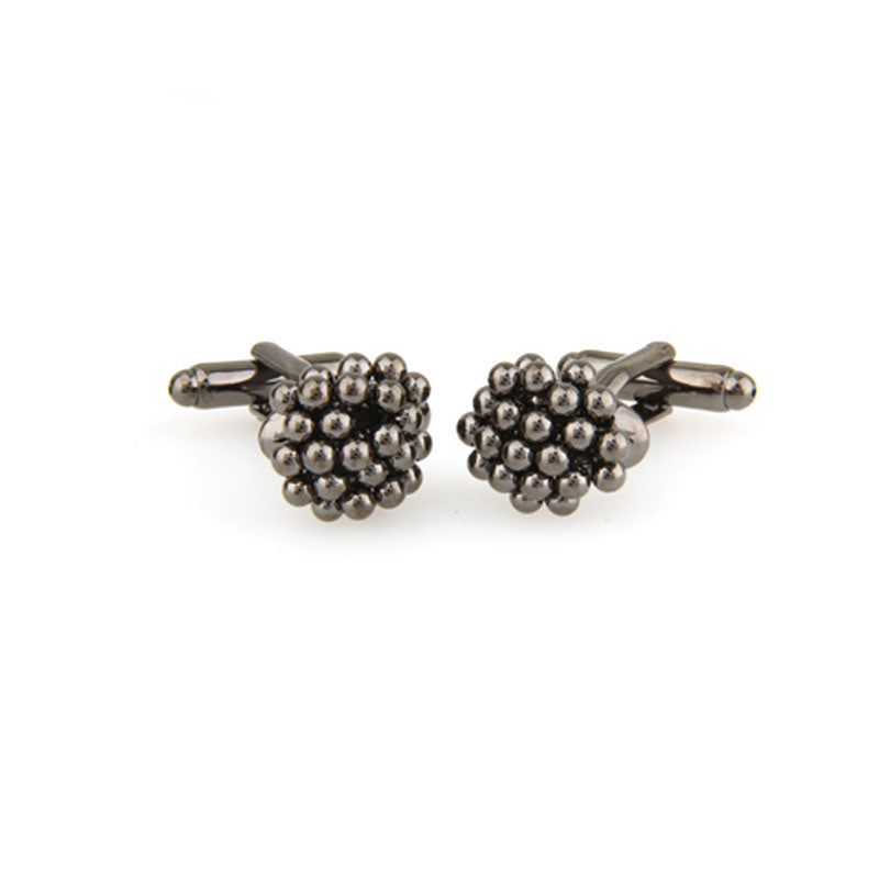Vegetable Fruit Plain Colour Metal Cufflinks