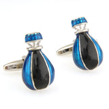 Cartoon Anime Enamel Dropping Glue Cufflinks