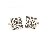 Enamel Dropping Glue Cufflinks