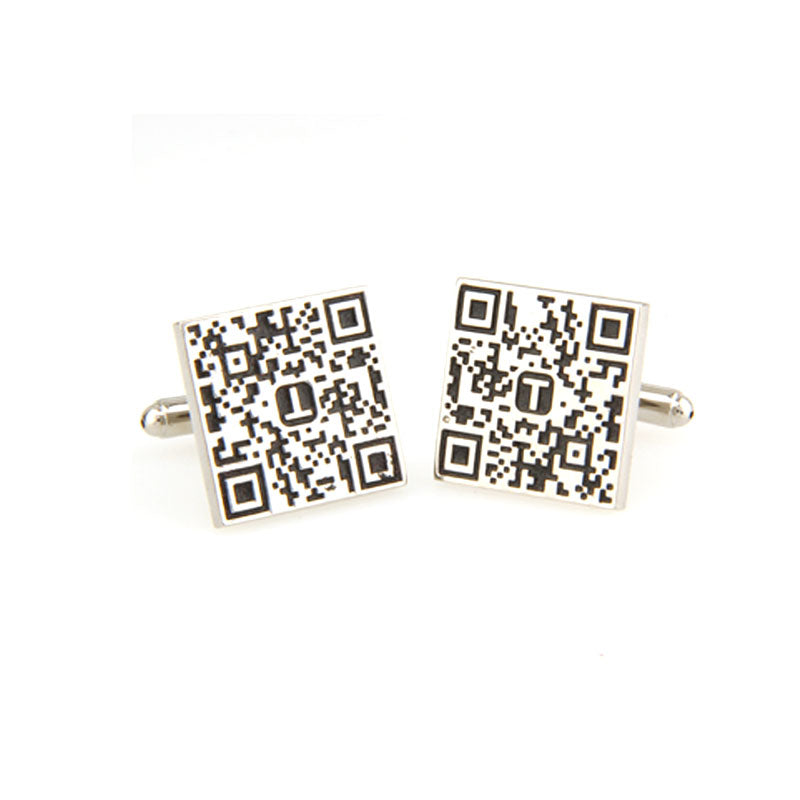 Enamel Dropping Glue Cufflinks