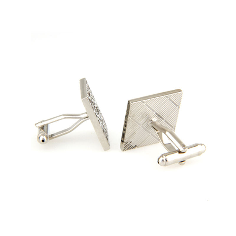 Enamel Dropping Glue Cufflinks