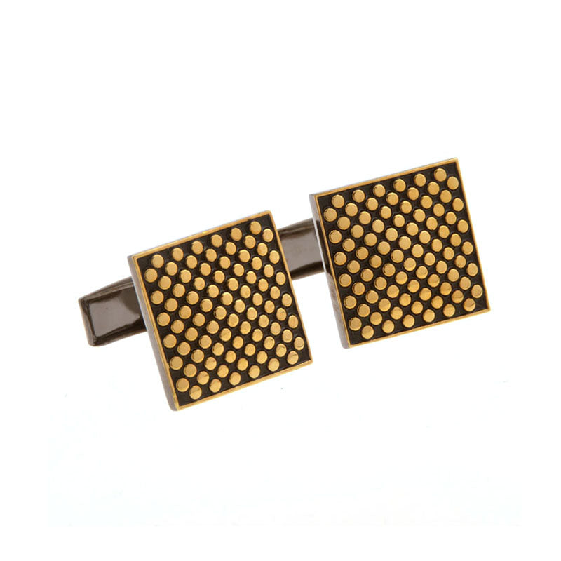 Enamel Dropping Glue Cufflinks