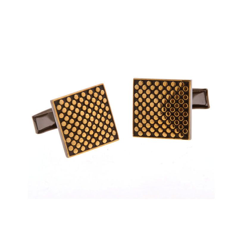 Enamel Dropping Glue Cufflinks