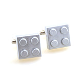Plain Colour Metal Cufflinks
