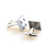 Plain Colour Metal Cufflinks