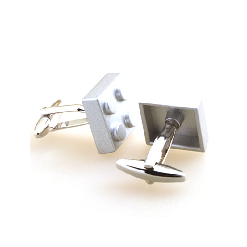 Plain Colour Metal Cufflinks