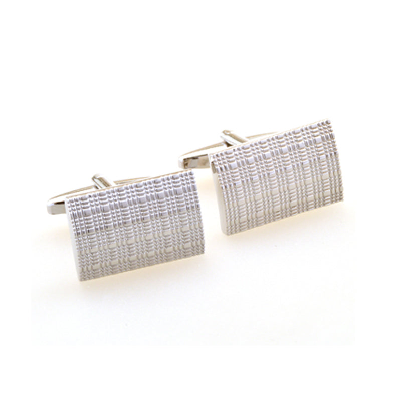 Plain Colour Metal Cufflinks