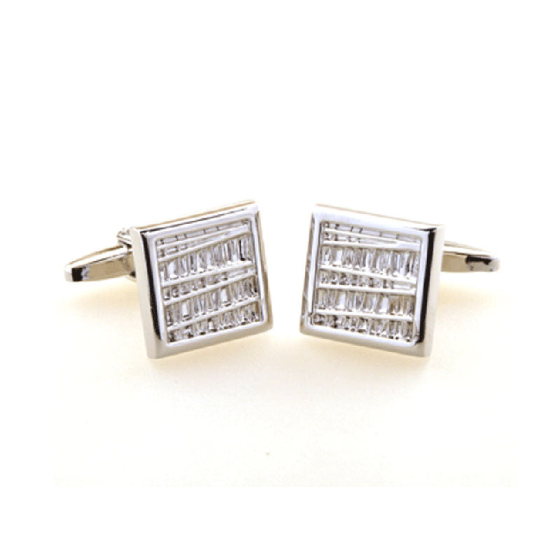 Plain Colour Metal Cufflinks