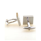 Plain Colour Metal Cufflinks