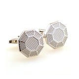 Plain Colour Metal Cufflinks