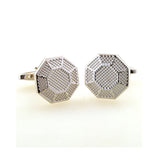 Plain Colour Metal Cufflinks