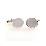 Plain Colour Metal Cufflinks