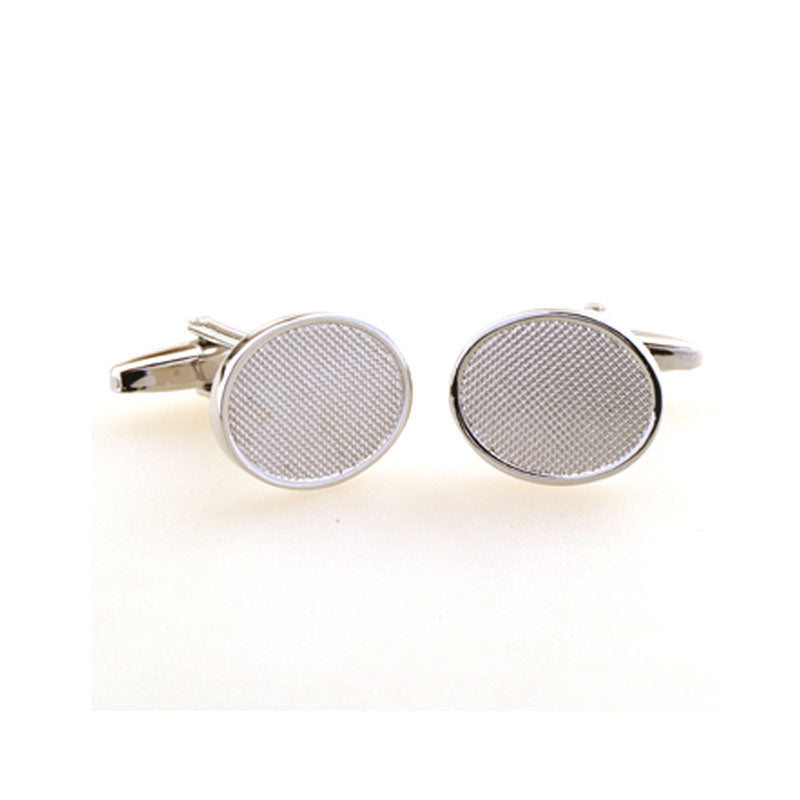 Plain Colour Metal Cufflinks