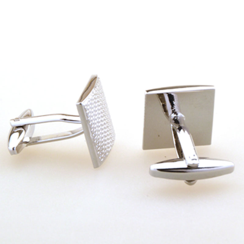 Plain Colour Metal Cufflinks