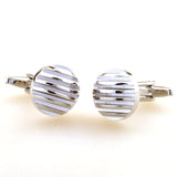 Plain Colour Metal Cufflinks