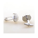 Plain Colour Metal Cufflinks