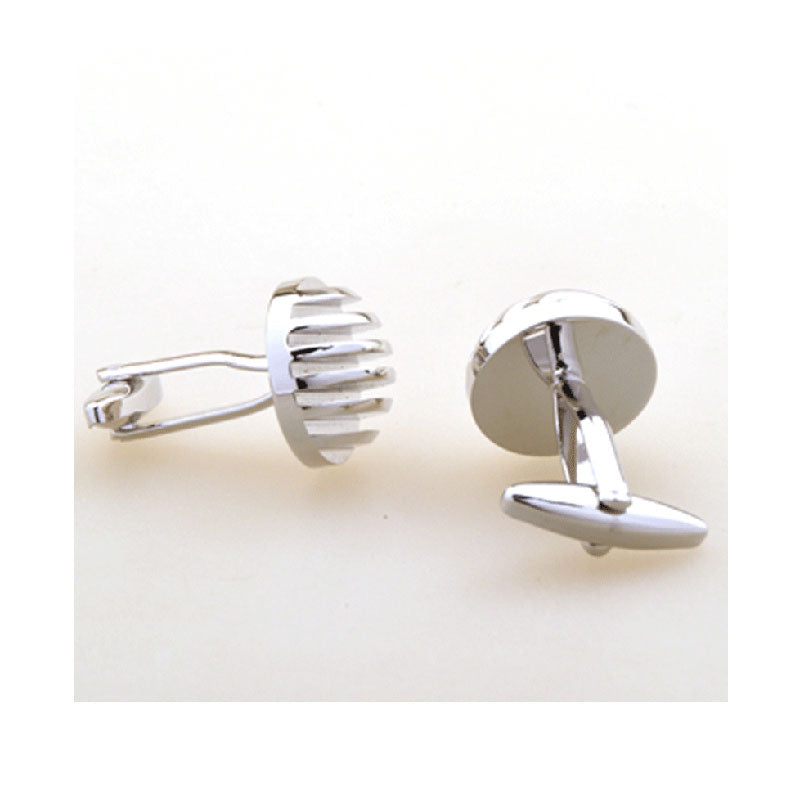 Plain Colour Metal Cufflinks