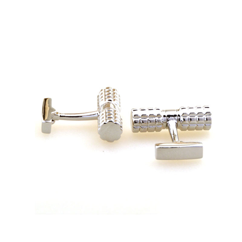 Plain Colour Metal Cufflinks