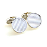 Plain Colour Metal Cufflinks