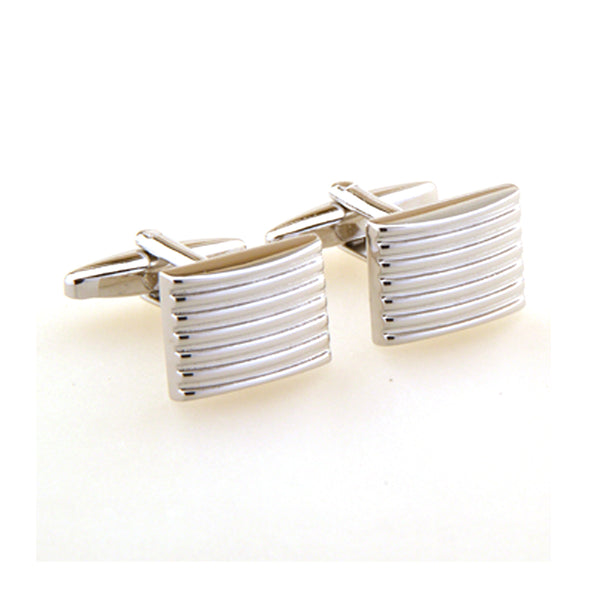 Plain Colour Metal Cufflinks