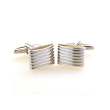 Plain Colour Metal Cufflinks