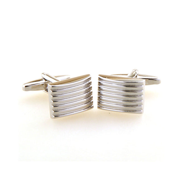 Plain Colour Metal Cufflinks