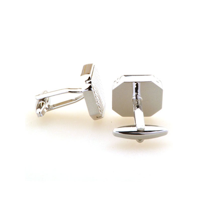 Plain Colour Metal Cufflinks