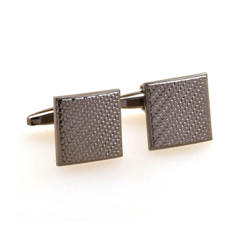 Plain Colour Metal Cufflinks
