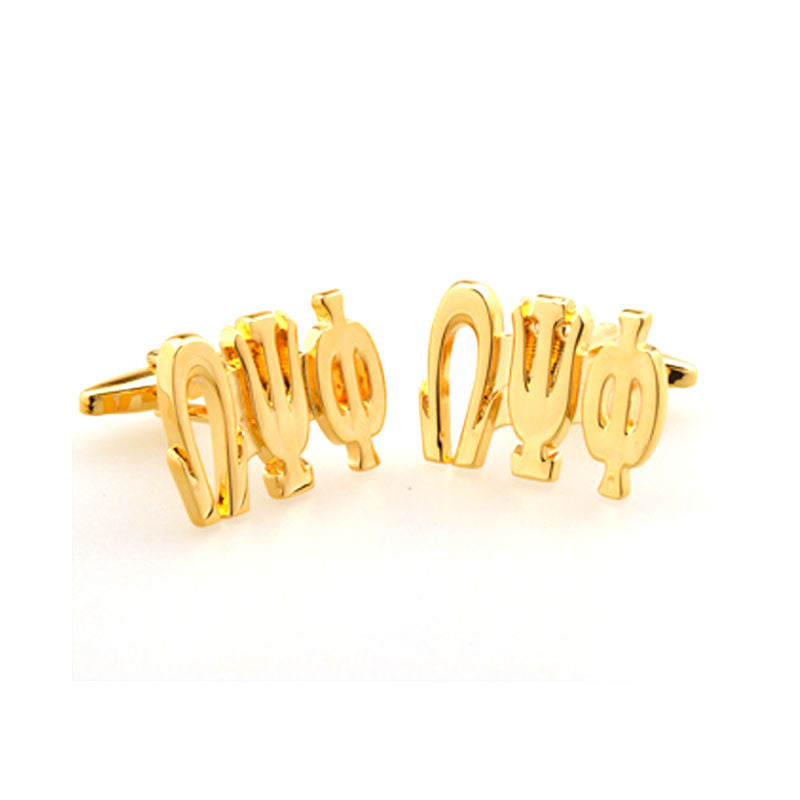 Plain Colour Metal Cufflinks