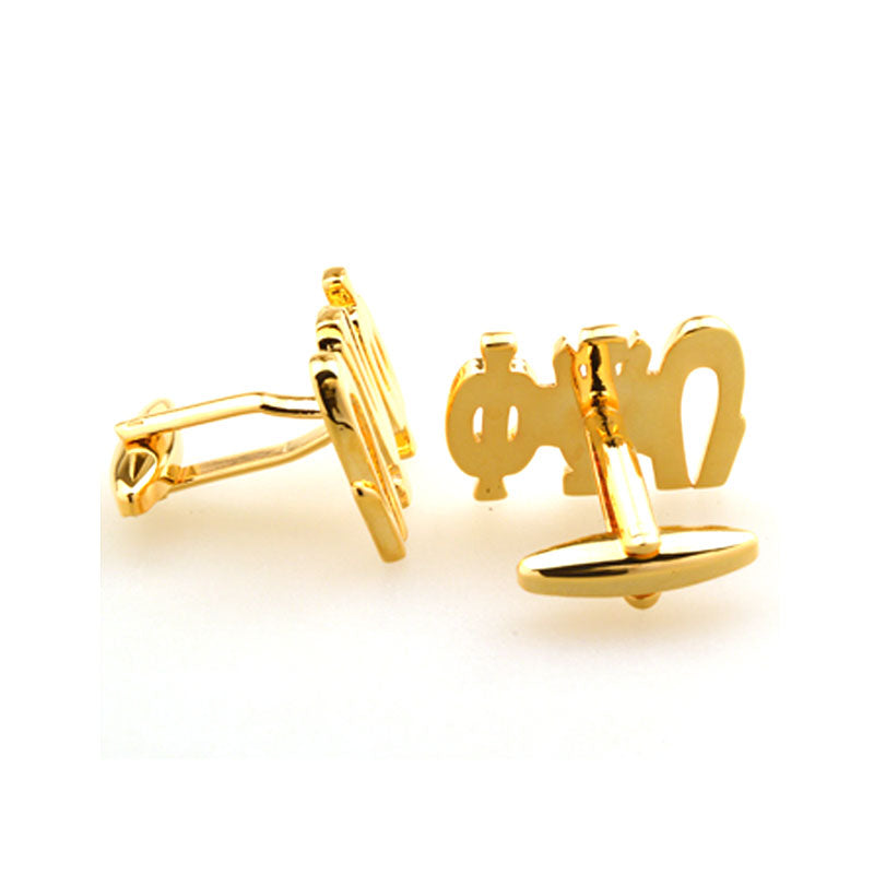 Plain Colour Metal Cufflinks