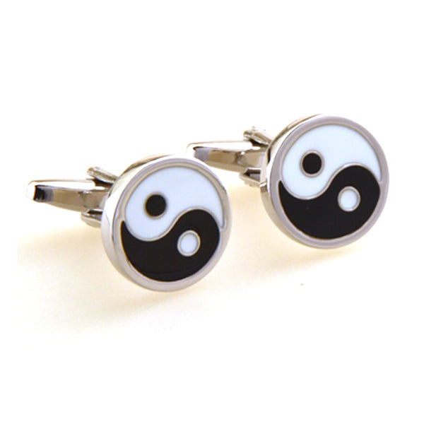 European & American Classical Enamel Dropping Glue Cufflinks