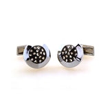 Enamel Dropping Glue Cufflinks