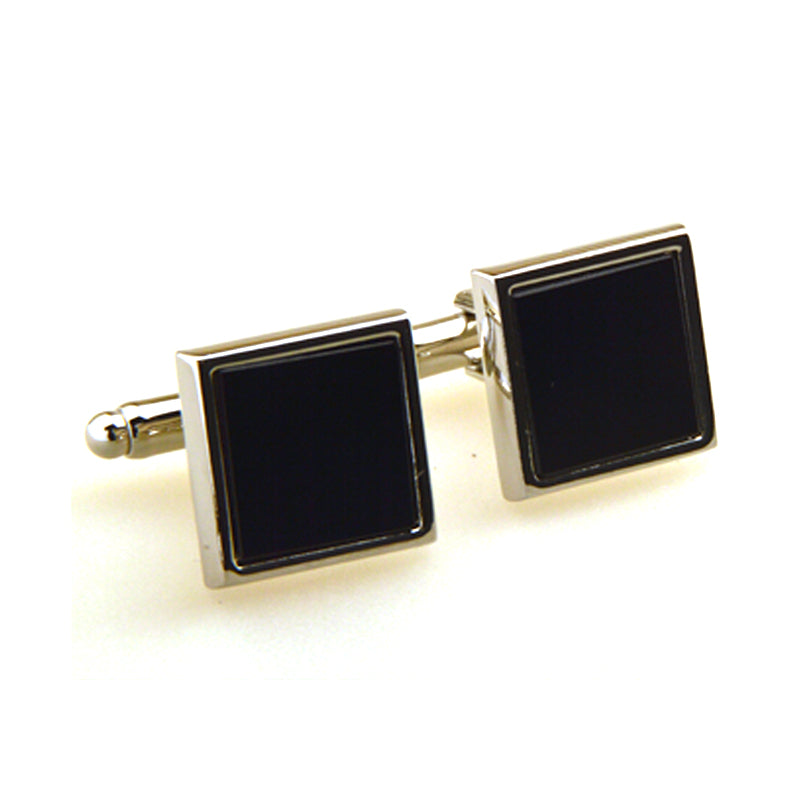 Enamel Dropping Glue Cufflinks